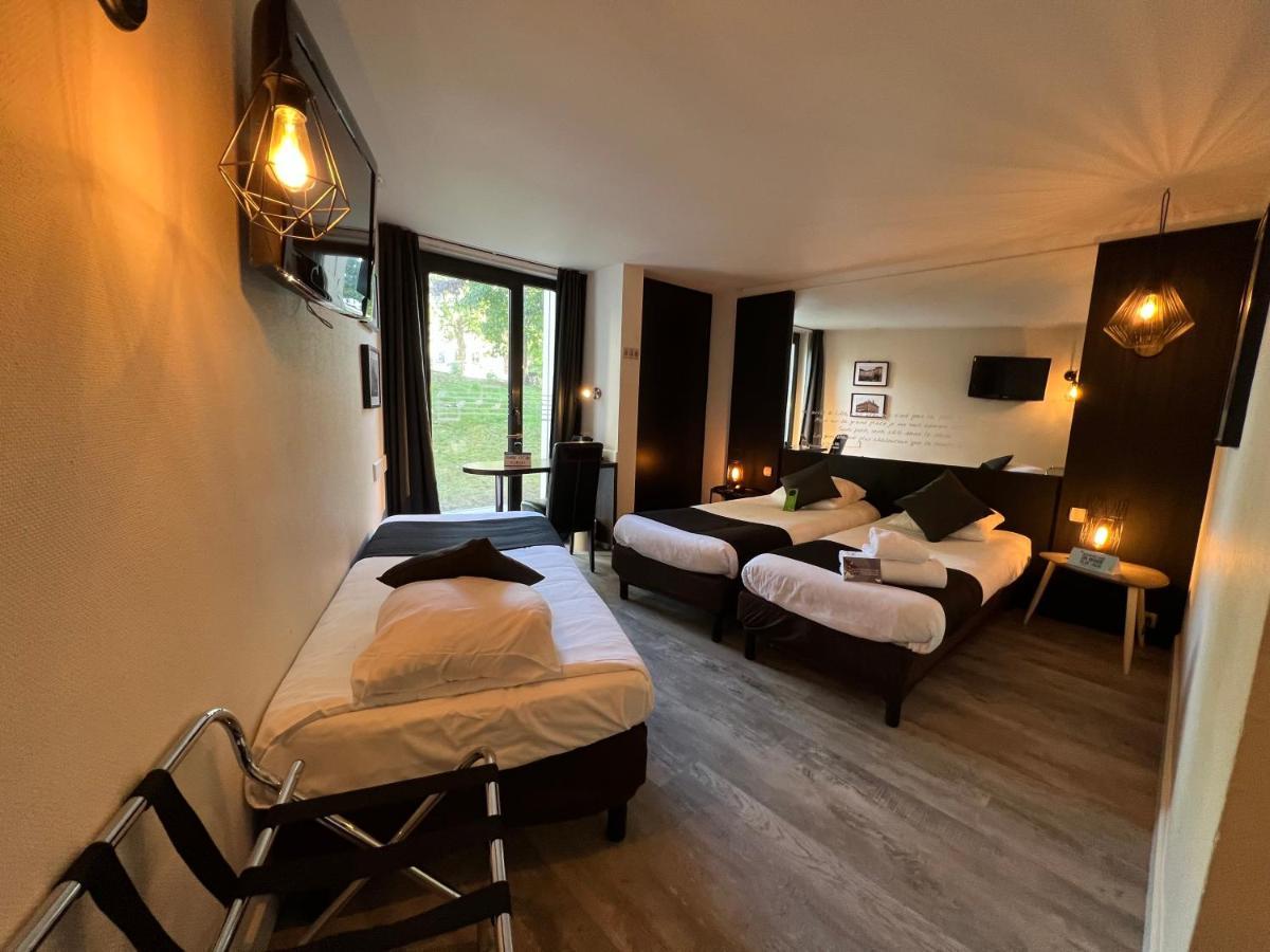 Logis Hotel Restaurant Des Acacias Lille Neuville En Ferrain Экстерьер фото